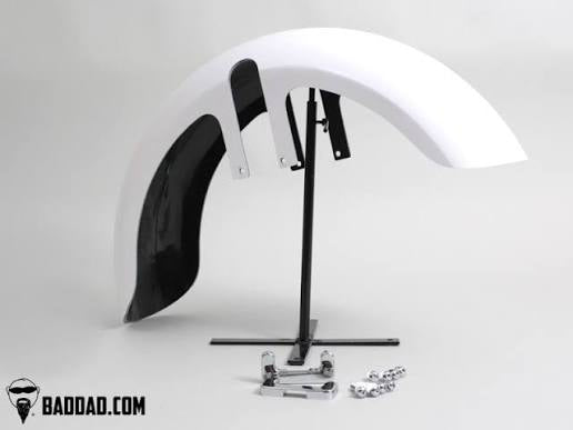 21" 180mm Wrap Front Fender With Sliders For 1986-2026 Touring