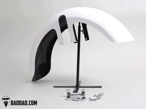 21" 180mm Wrap Front Fender With Sliders For 1986-2026 Touring