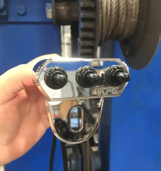 Chrome Billet Air Ride Set-Up, 3 Switch